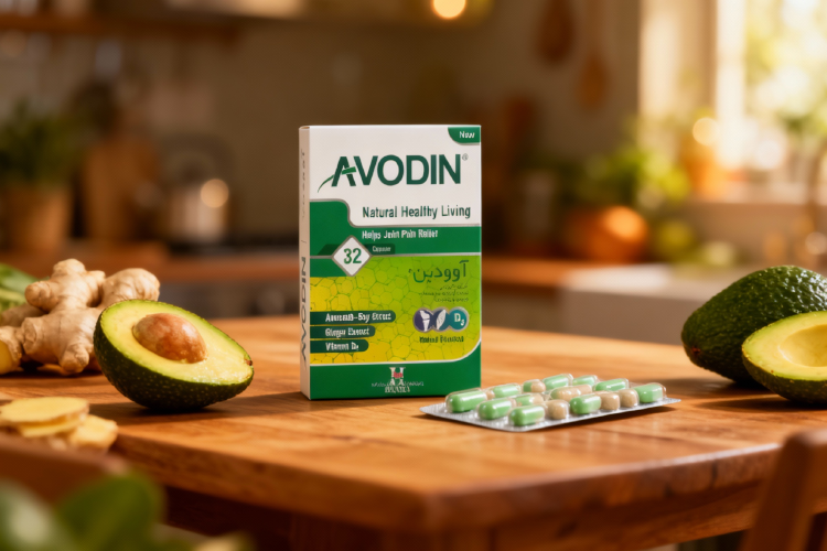 کپسول آوودین با ترکیبات طبیعی برای بهبود مفاصل